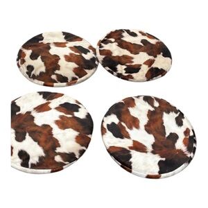 Cow Print Round Cushions. Kitchen stool
❤️❤️BUNDLE ONLY ❤️❤️